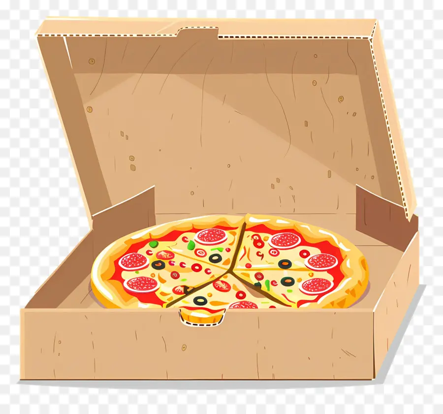 Kotak Pizza，Pizza PNG