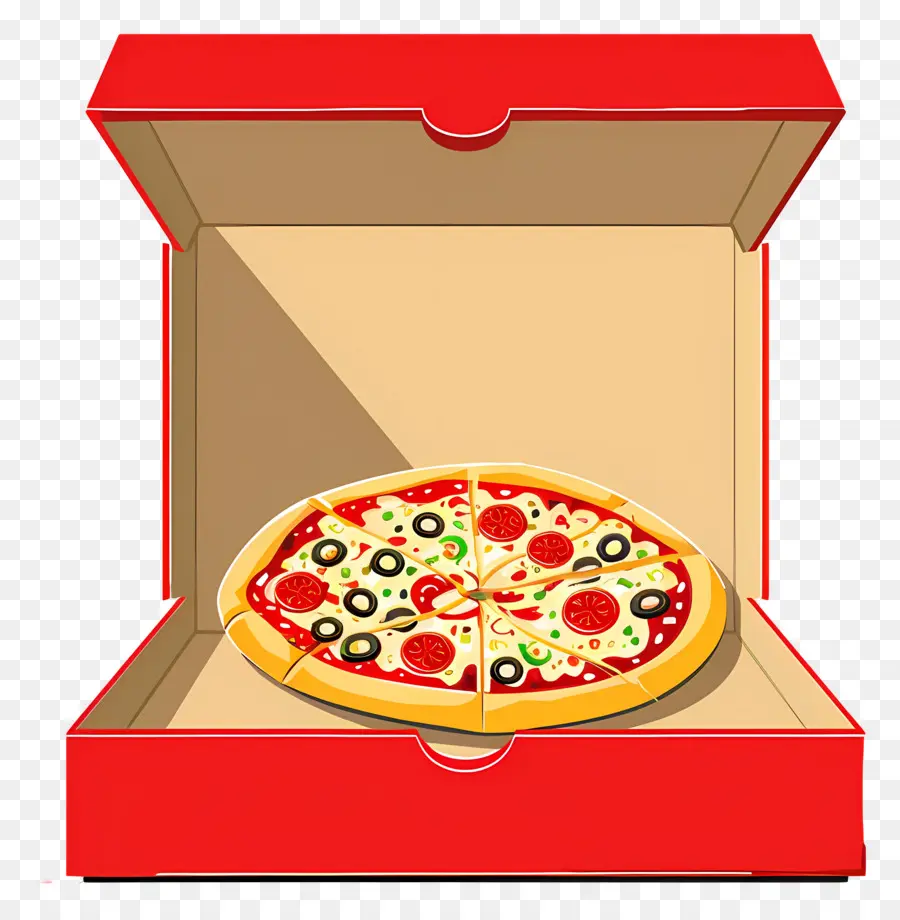 Kotak Pizza，Pizza PNG