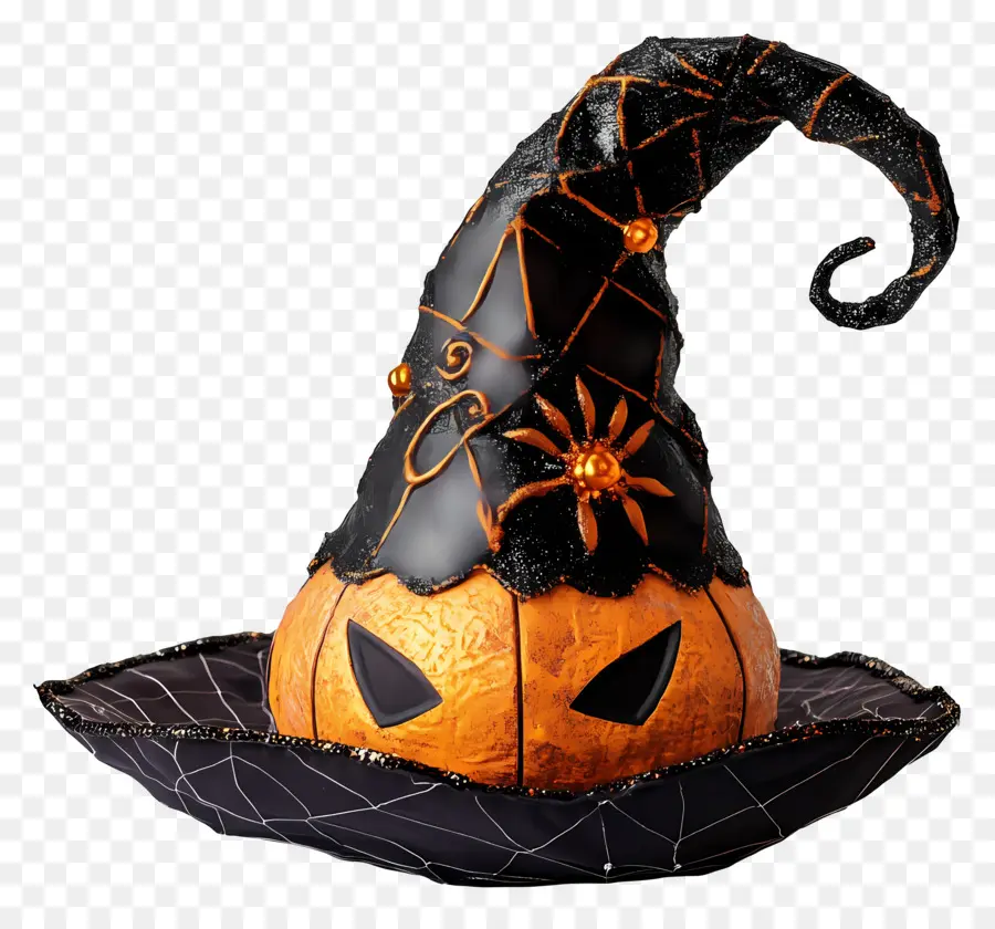 Topi Halloween，Topi Penyihir PNG