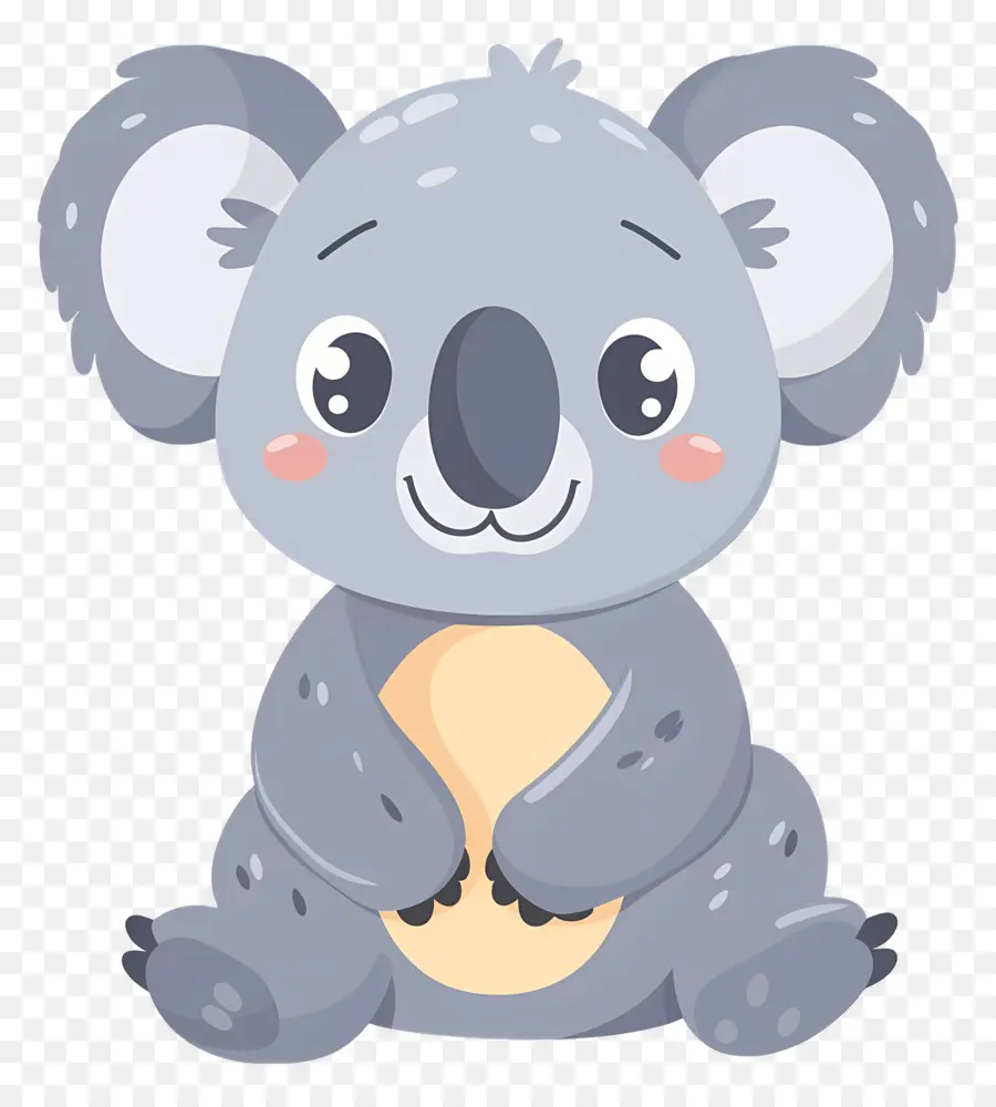 Koala Yang Lucu，Kartun PNG