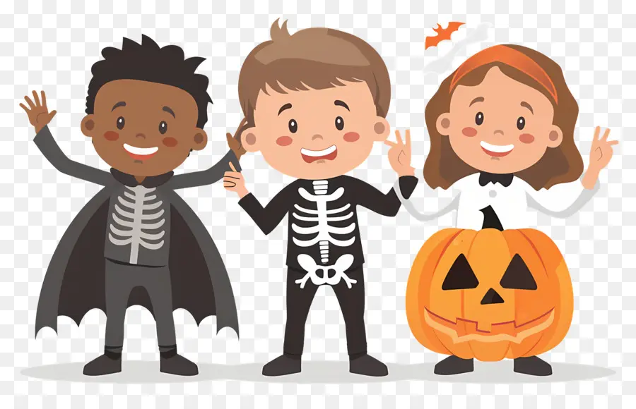 Anak Anak Halloween，Kostum Halloween PNG