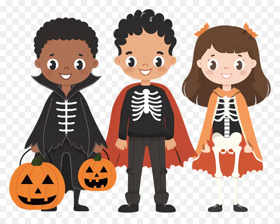 Anak Anak Halloween，Kostum PNG