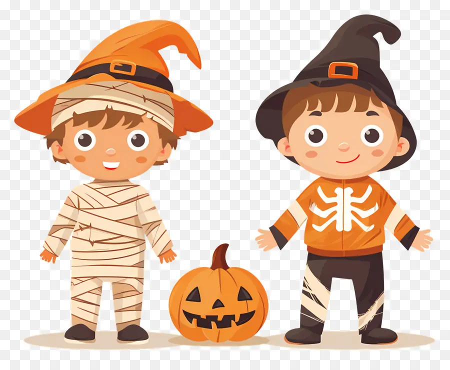 Anak Anak Halloween，Kostum Halloween PNG