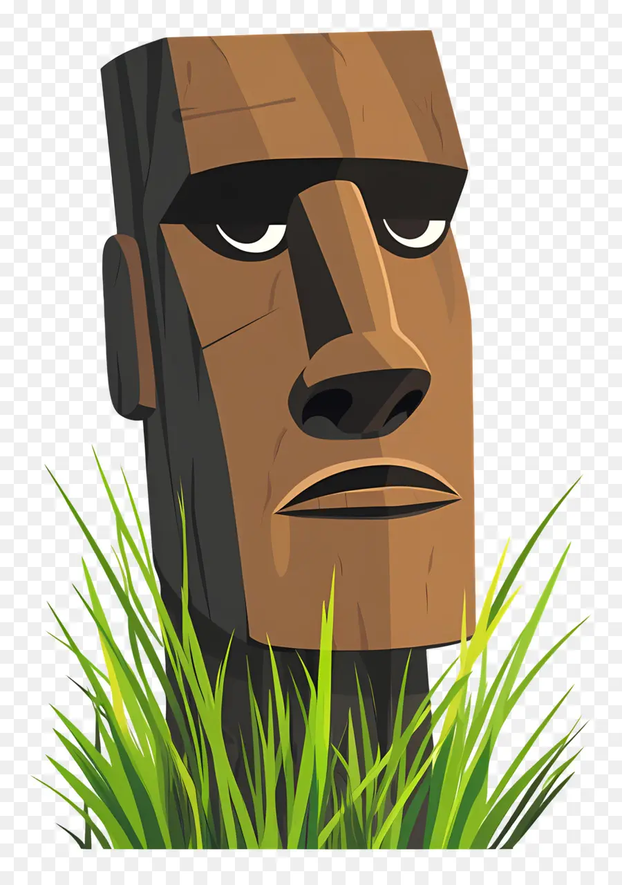 Moai，Patung Moai PNG