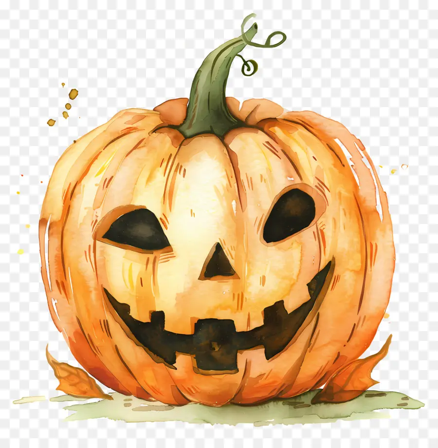 Labu Seram，Labu Halloween PNG