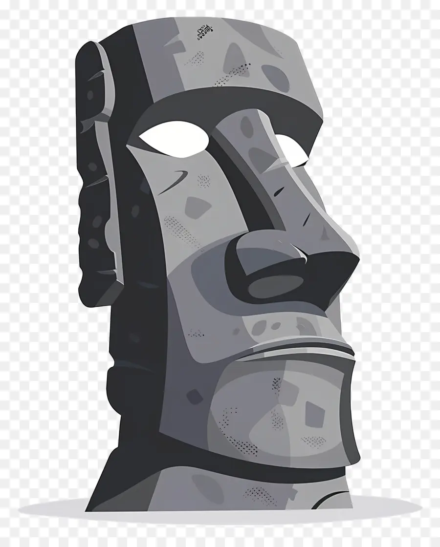 Moai，Patung Moai PNG