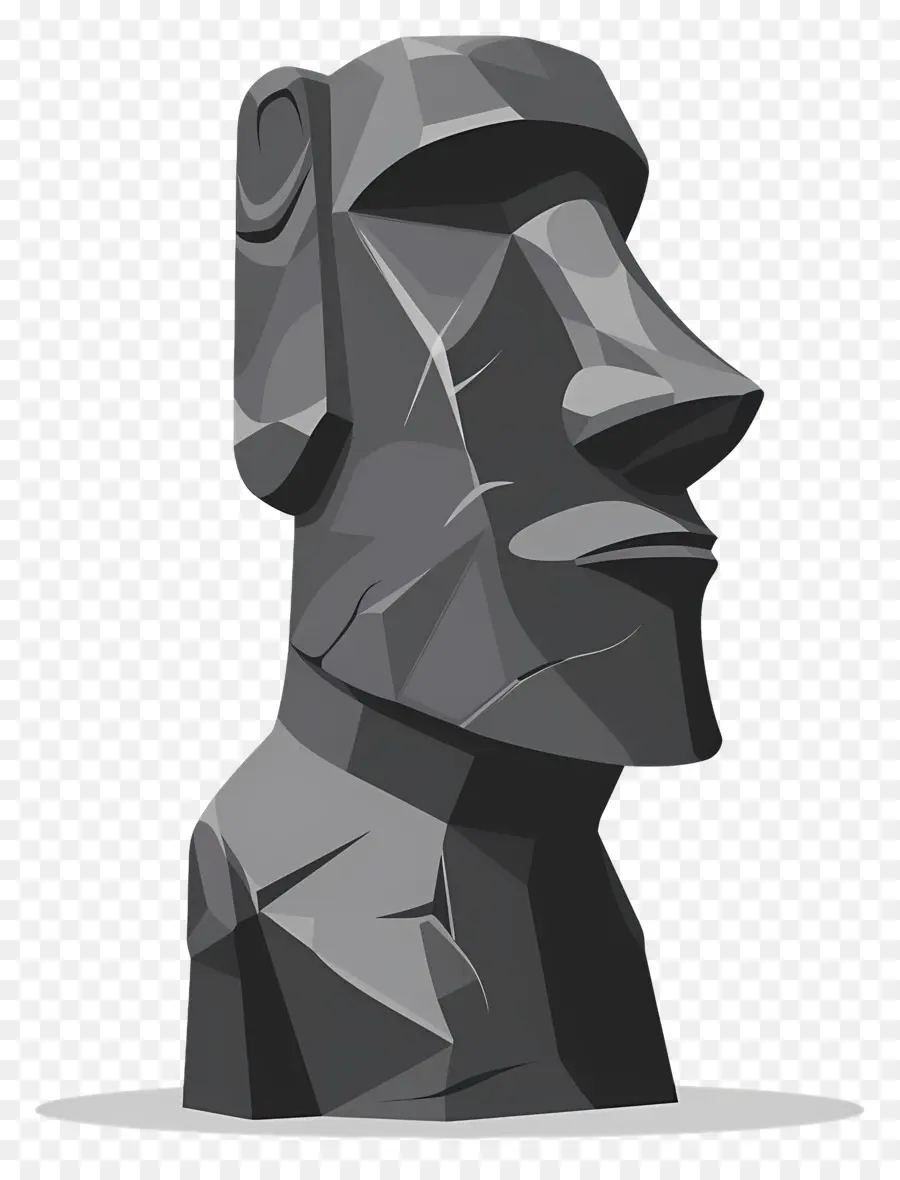 Moai，Patung Moai PNG