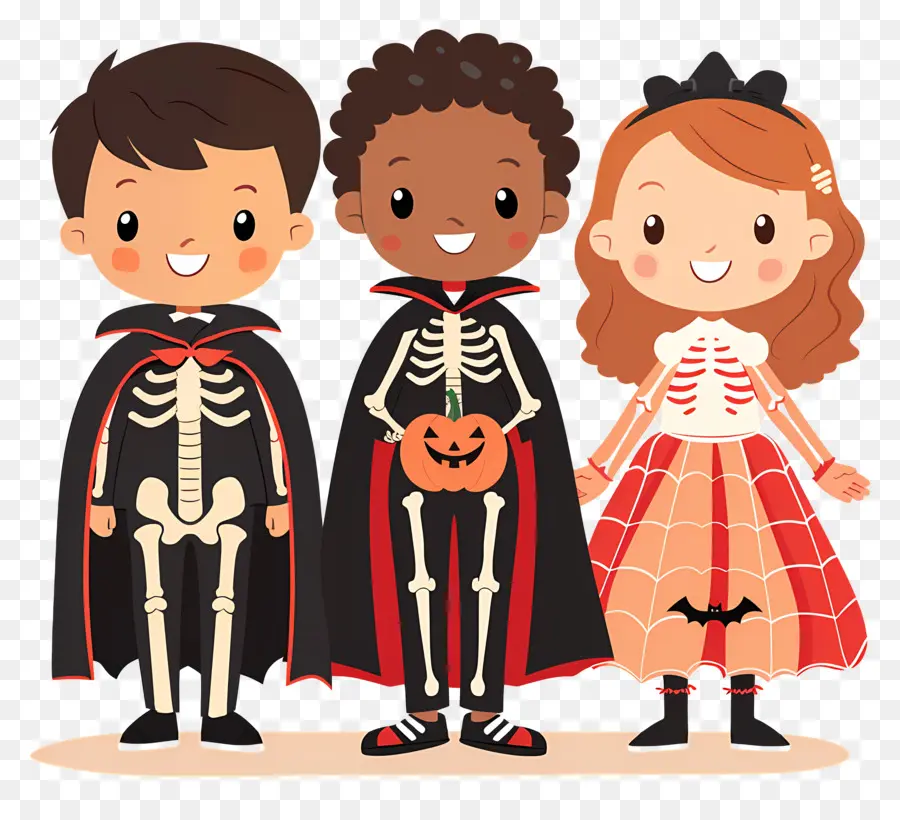 Anak Anak Halloween，Kostum PNG