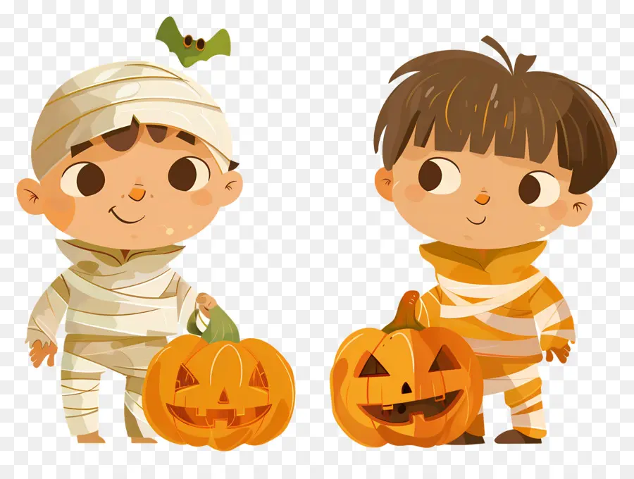 Anak Anak Halloween，Anak Anak Dalam Kostum PNG