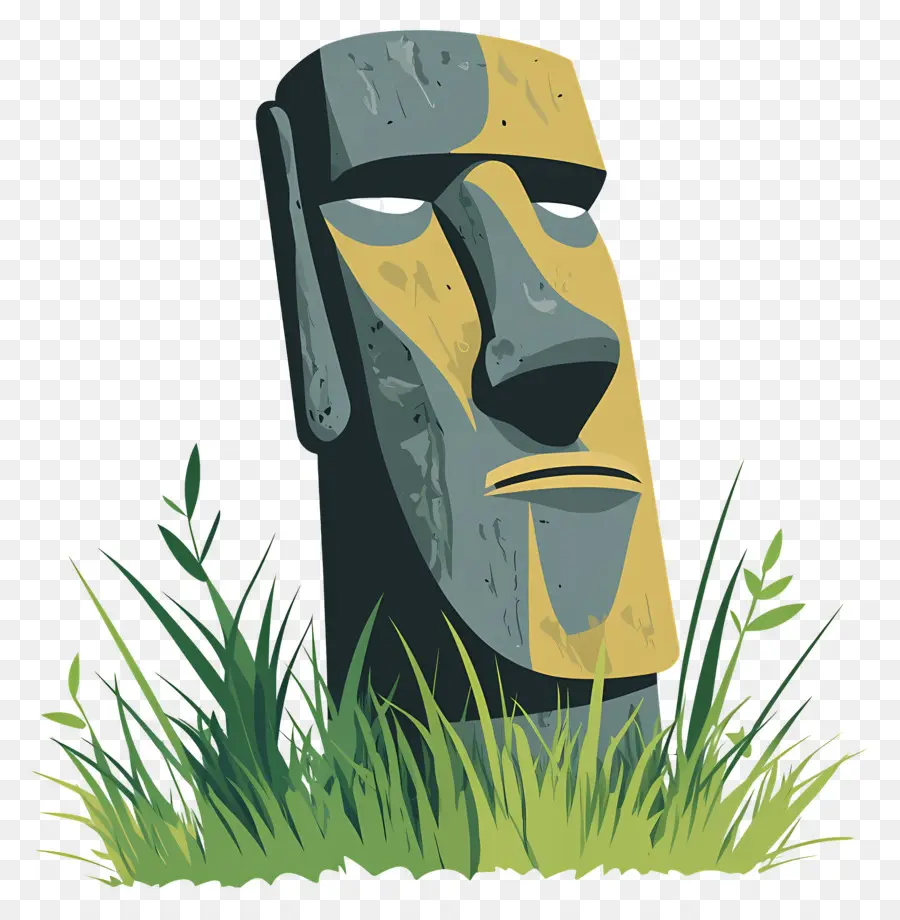 Moai，Patung Moai PNG