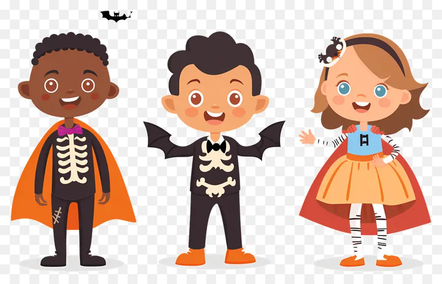 Anak Anak Halloween，Kostum Halloween PNG