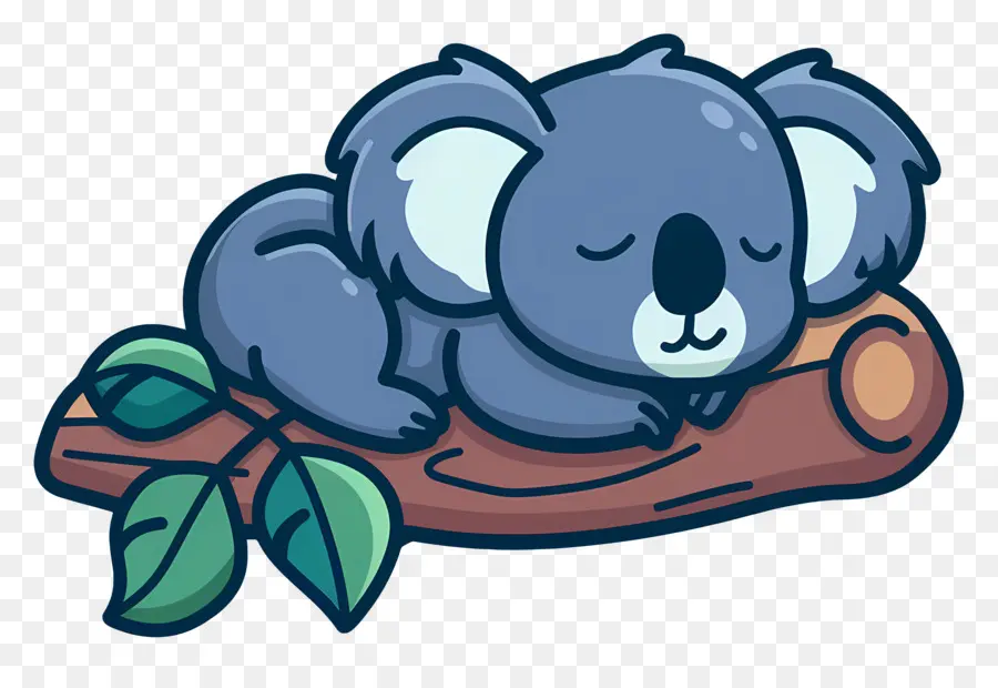 Koala Yang Lucu，Koala Tidur PNG