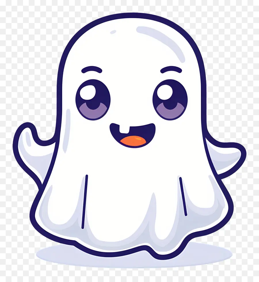 Hantu Kawaii，Hantu Dengan Wajah Tengkorak PNG