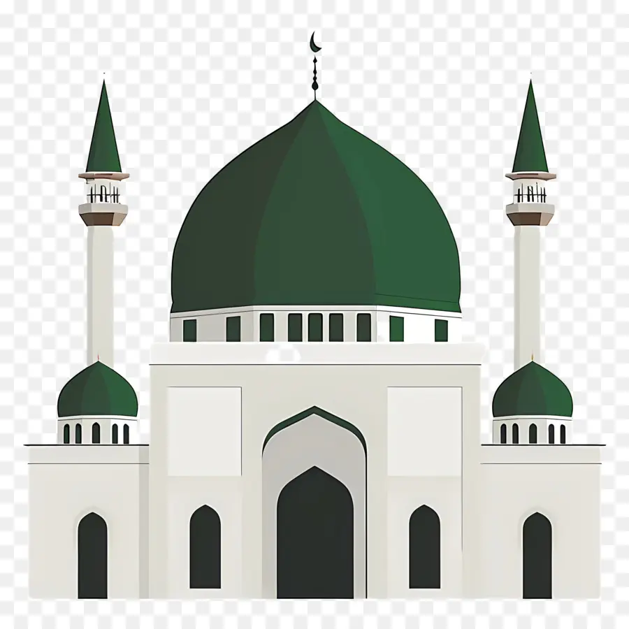 Madinah，Masjid Hijau PNG