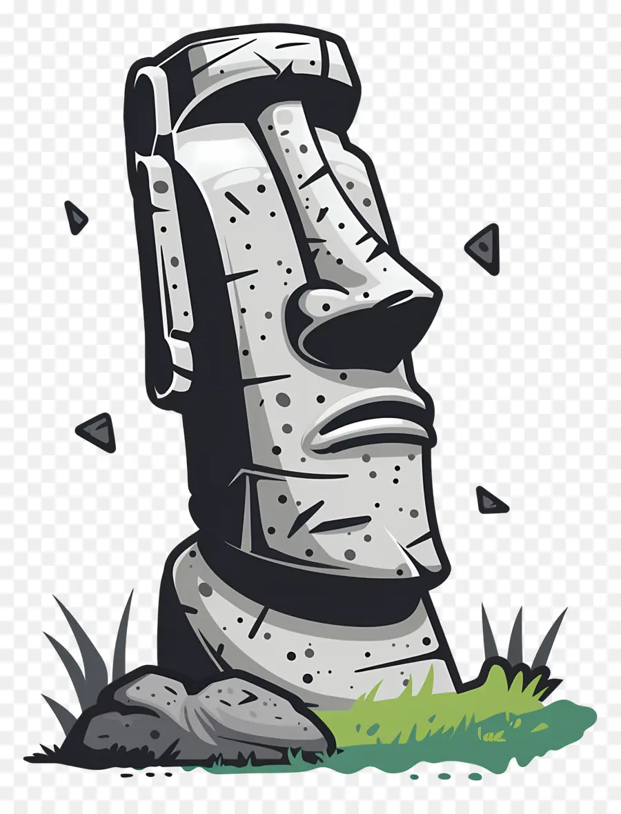 Moai，Patung Moai PNG