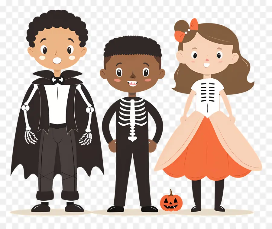 Anak Anak Halloween，Kostum PNG