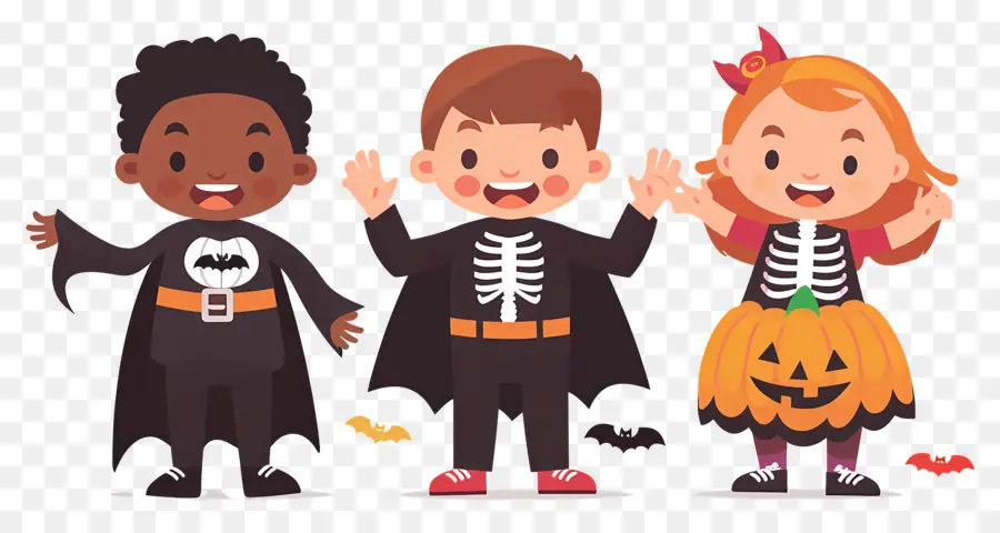 Anak Anak Halloween，Kostum Halloween PNG