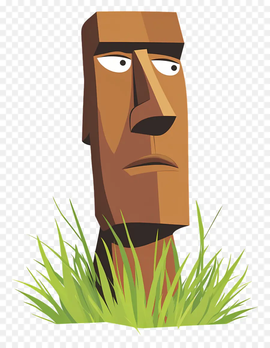 Moai，Patung Moai PNG