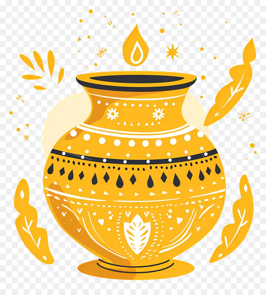 Pot India，Pot Dekoratif PNG