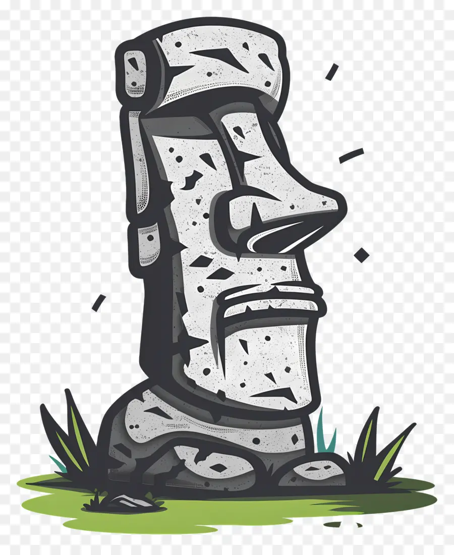 Moai，Patung Moai PNG