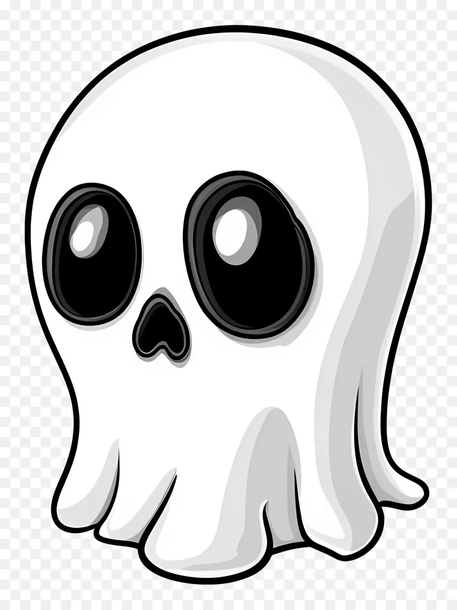 Hantu Kartun，Tengkorak Kartun PNG