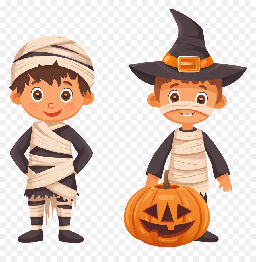 Anak Anak Halloween，Kostum Halloween PNG