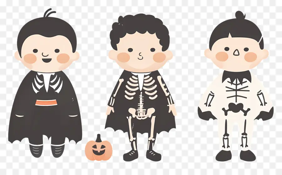 Anak Anak Halloween，Anak Anak Dalam Kostum PNG