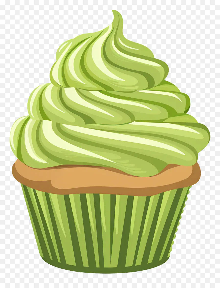 Kue Mangkuk Matcha，Kue Mangkuk Hijau PNG