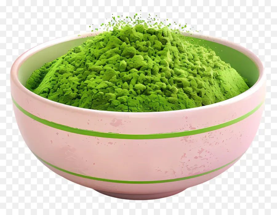 Bubuk Matcha，Bubuk Hijau PNG