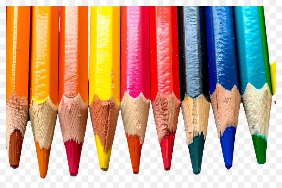 Pensil Warna，Pensil Warna Warni PNG