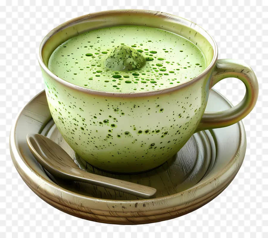 Teh Hijau Matcha，Cangkir Teh Hijau PNG