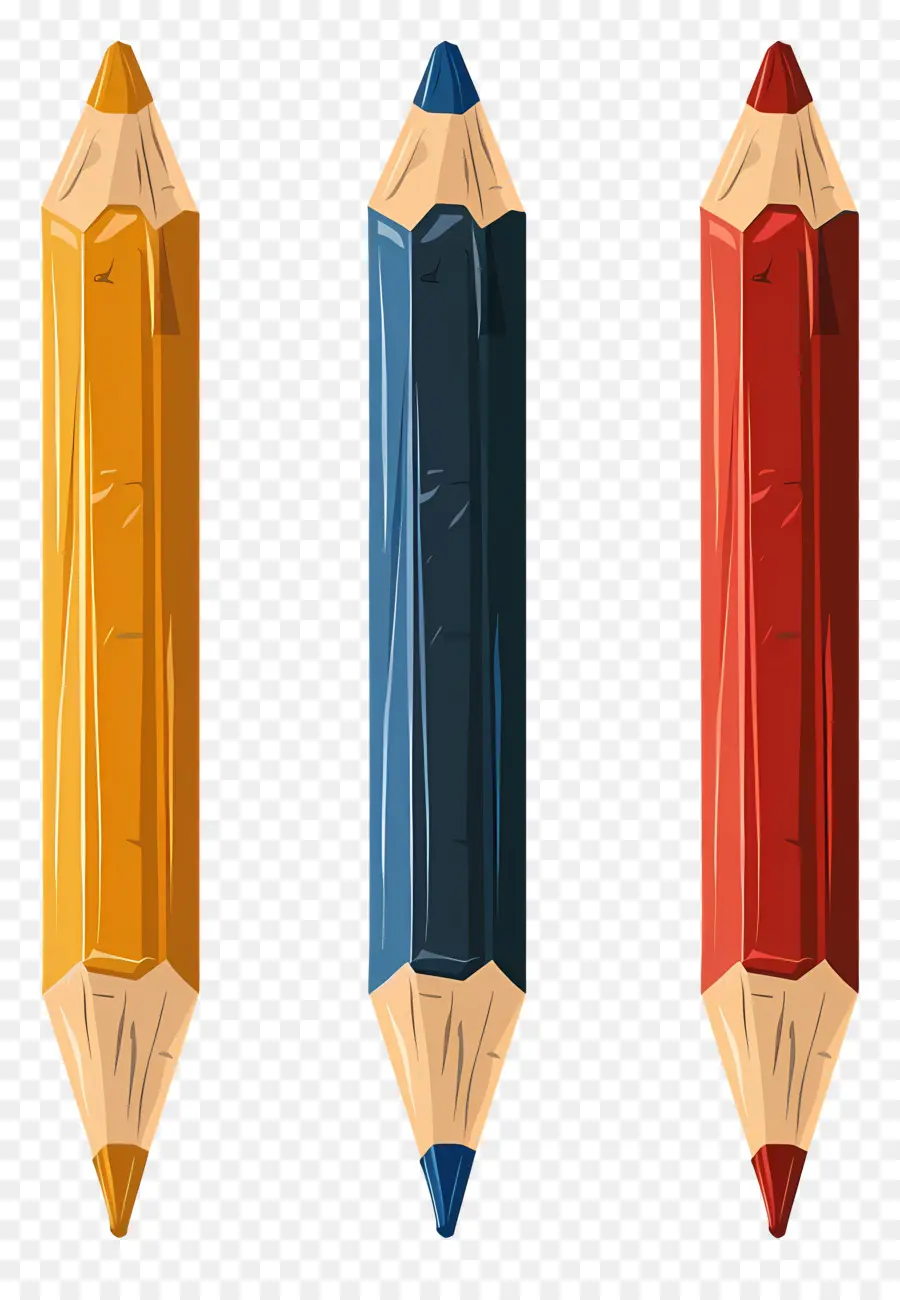 Pensil Warna，Pensil PNG