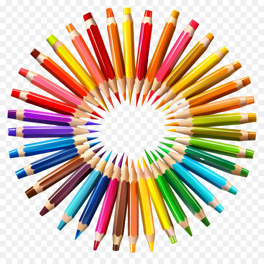 Pensil Warna，Menggambar PNG