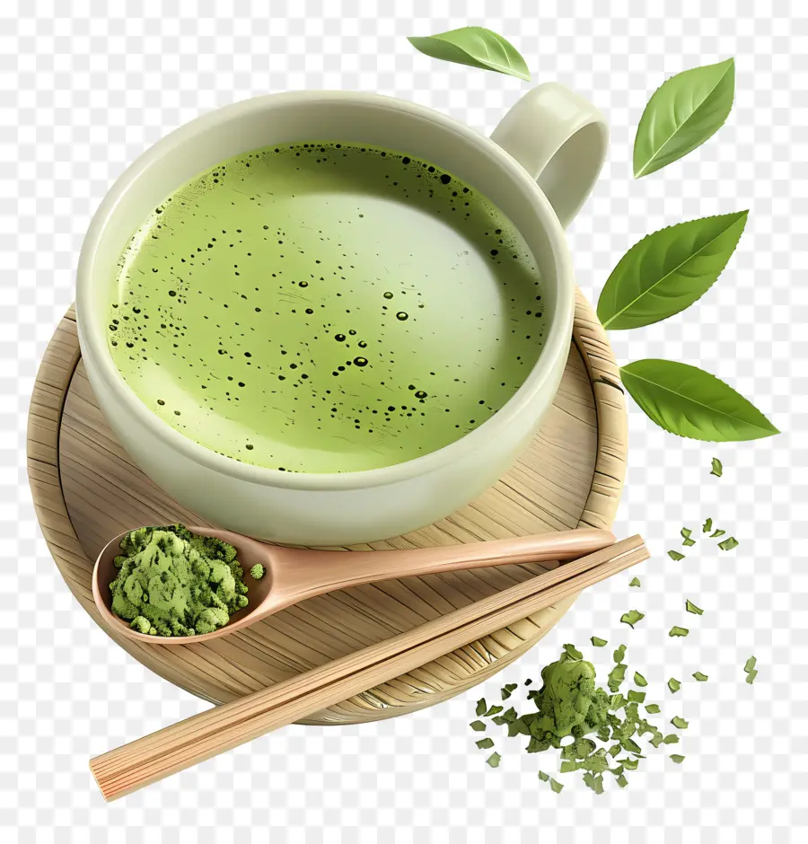 Teh Hijau Matcha，Teh Matcha PNG