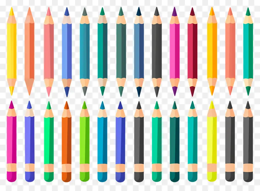 Pensil Warna，Menggambar PNG