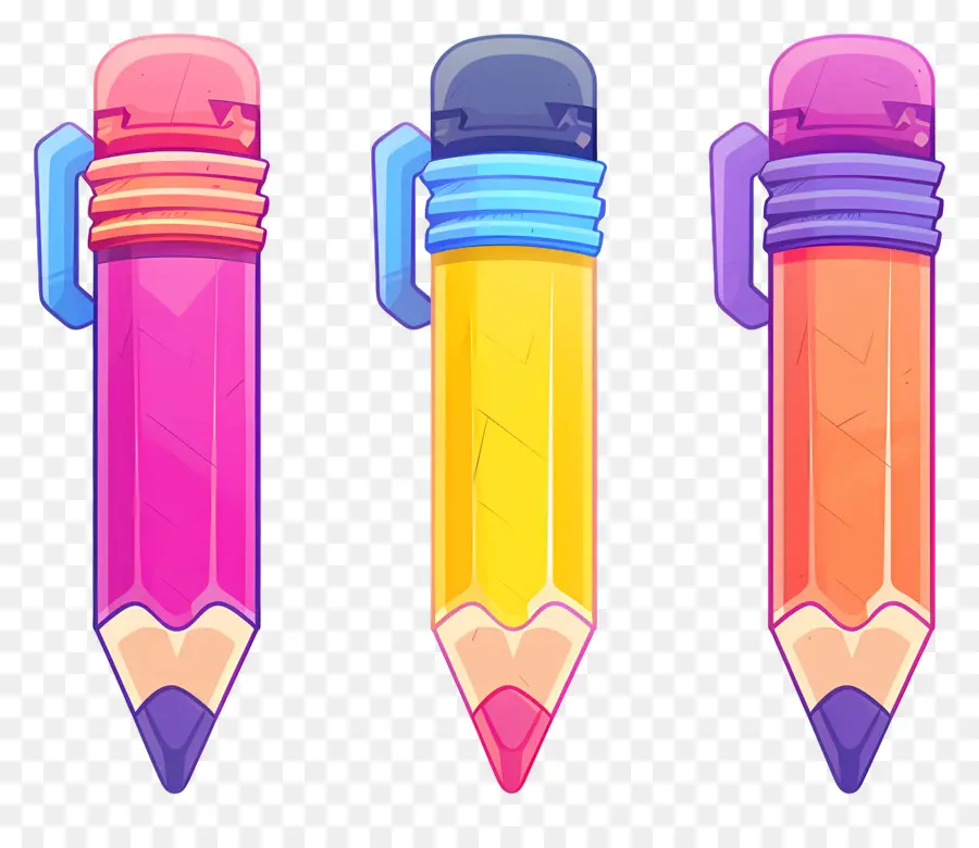 Pensil Warna，Pensil Warna Warni PNG