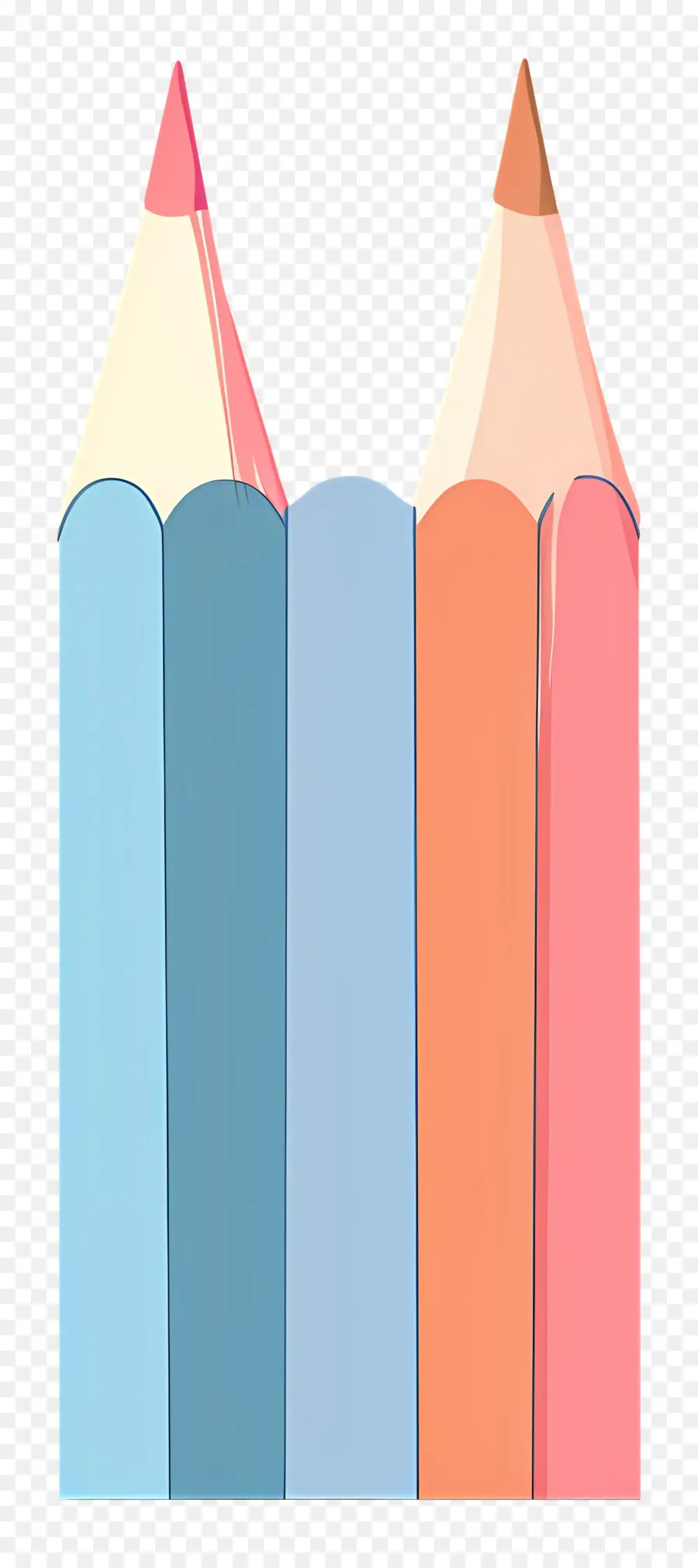 Pensil Warna，Pensil PNG