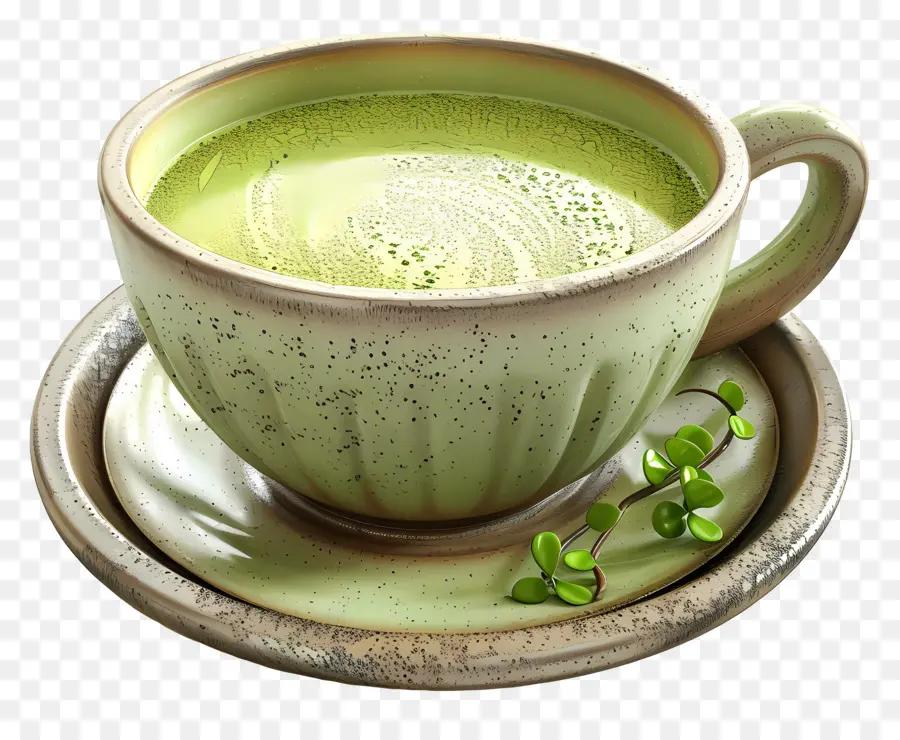 Teh Hijau Matcha，Cangkir Teh Hijau PNG