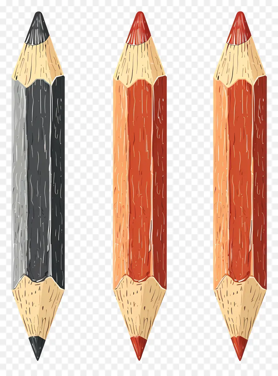 Pensil Warna，Pensil PNG