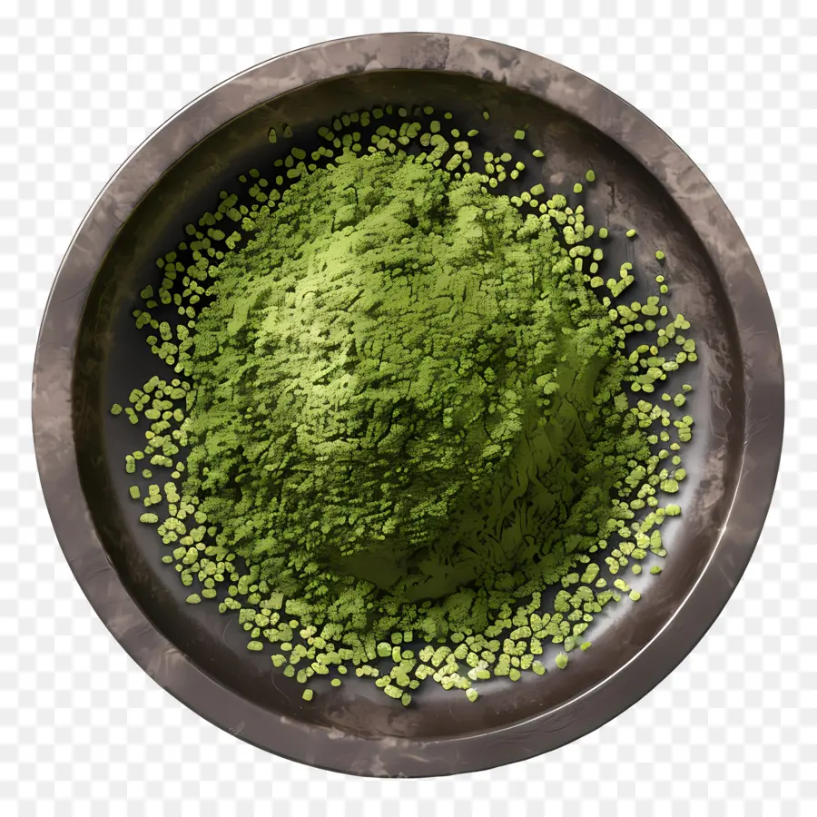 Bubuk Matcha，Bubuk Hijau PNG