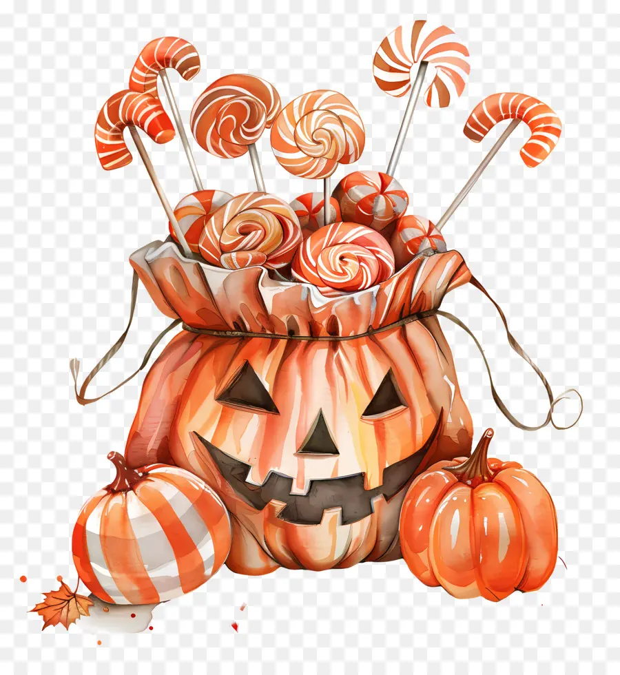 Keranjang Halloween，Keranjang Permen PNG