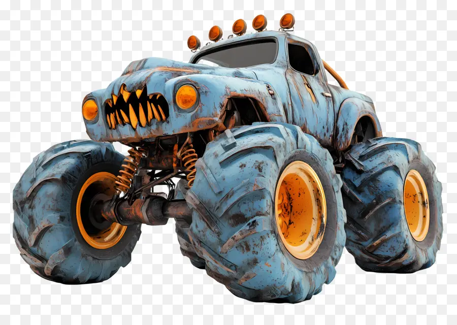 Truk Monster Halloween，Truk Monster PNG