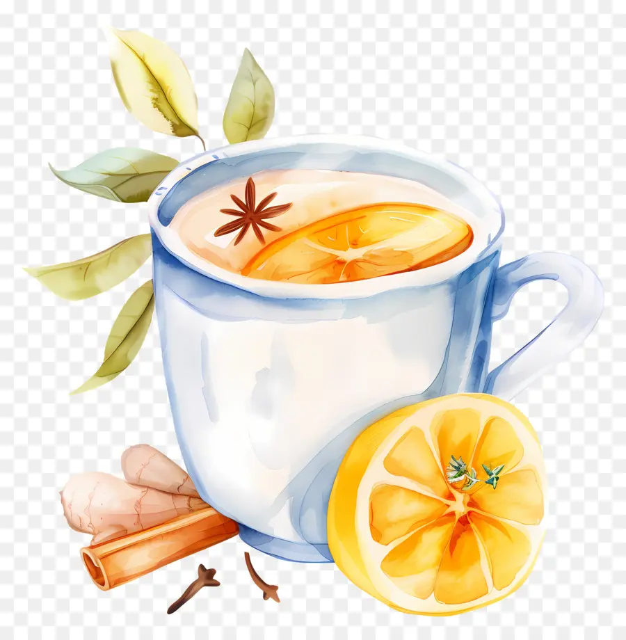 Anggur Natal，Teh Lemon PNG