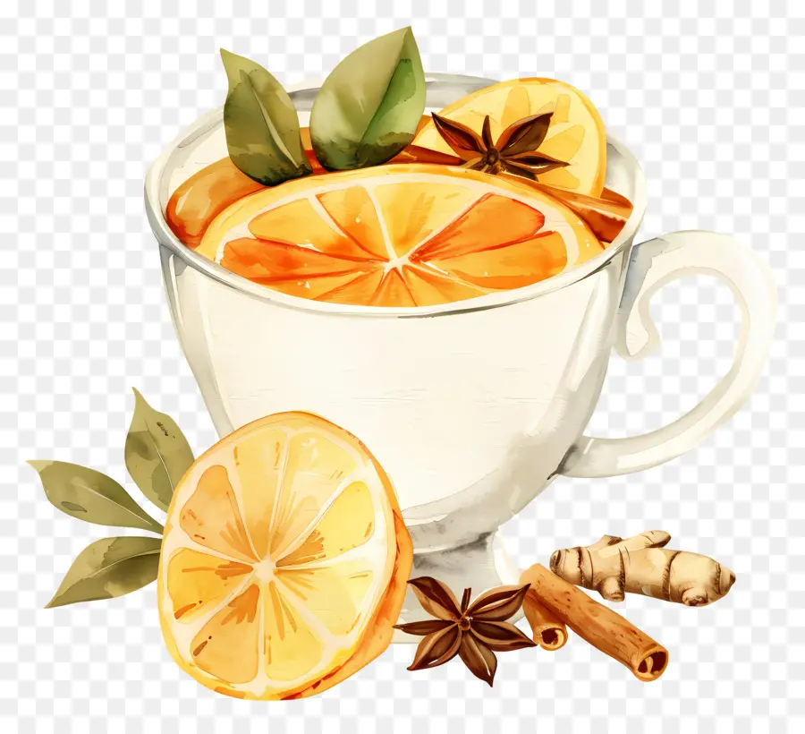 Anggur Natal，Teh Lemon PNG