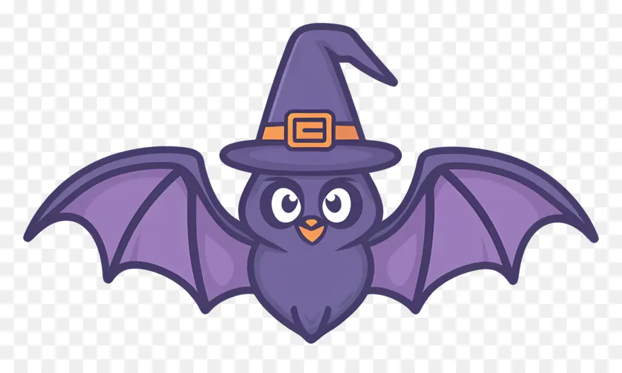 Kelelawar Halloween，Kelelawar Ungu PNG