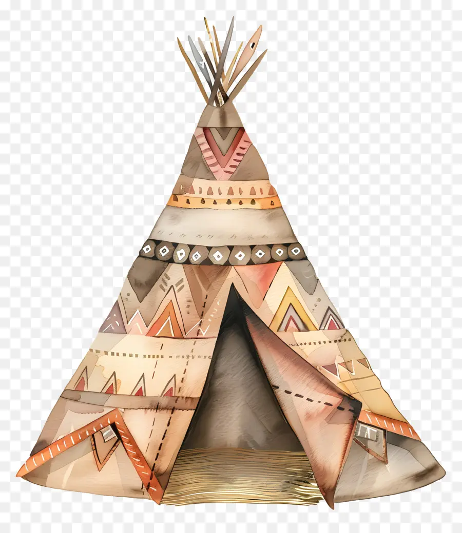 Wigwam Cat Air，Tenda Teepee PNG