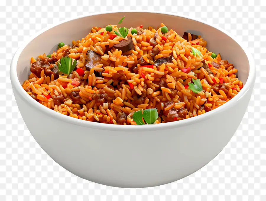 Makanan Afrika，Semangkuk Nasi Jollof PNG