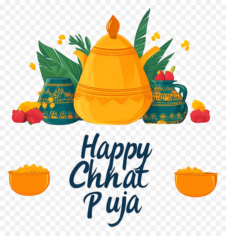 Selamat Chhat Puja，Item Chhath Puja PNG