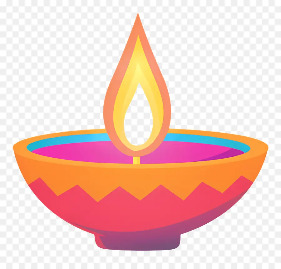 Diwali Diya，Menyalakan Diya PNG