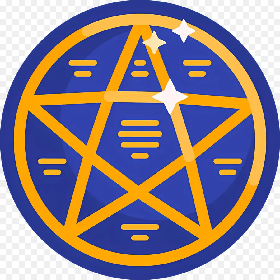 Simbol Pentagram，Pentagram PNG